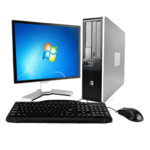 Pack PC Bureau HP Refurbished – Core 2 Duo – Écran + Clavier/Souris
