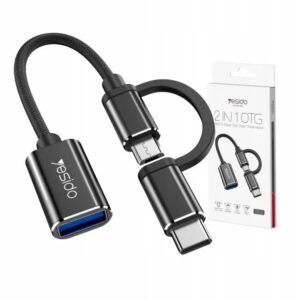Adaptateur OTG 2-en-1 Yesido (Type-C / Micro USB vers USB 3.0)