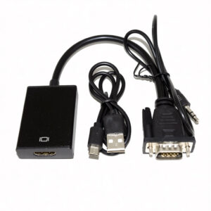 Convertisseur Actif VGA vers HDMI (+ Audio et Alimentation)