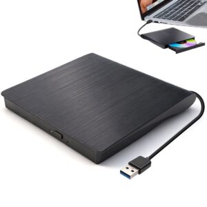 Lecteur & Graveur CD/DVD Externe (USB 3.0 Ultra-Rapide)