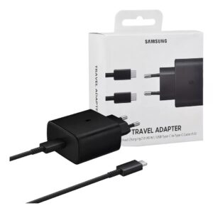 Chargeur Complet Samsung 45W (Boîtier + Câble Type-C 5A)