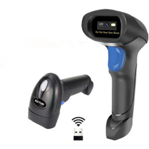 Lecteur code-barres sans fil 1D/2D avec support