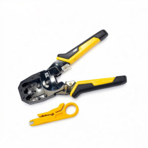 Pince à Sertir Réseau RJ45/RJ11 - Qualité Pro + Dénudeur