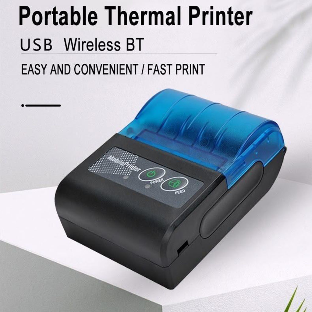 Mini Imprimante Thermique Portable (Bluetooth & USB) - Reçus 58mm – Image 2