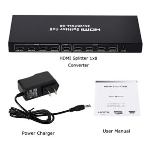 Répartiteur Splitter HDMI 4K (1 Entrée vers 8 Sorties)