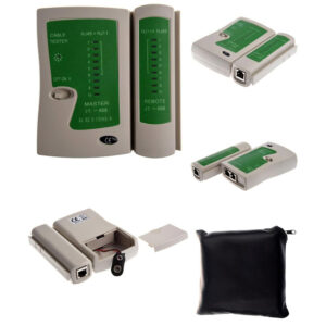 Testeur de Câble Réseau RJ45 / RJ11 (Master & Remote)