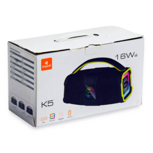 Enceinte Bluetooth Kisonli K5 16W avec lumières RGB
