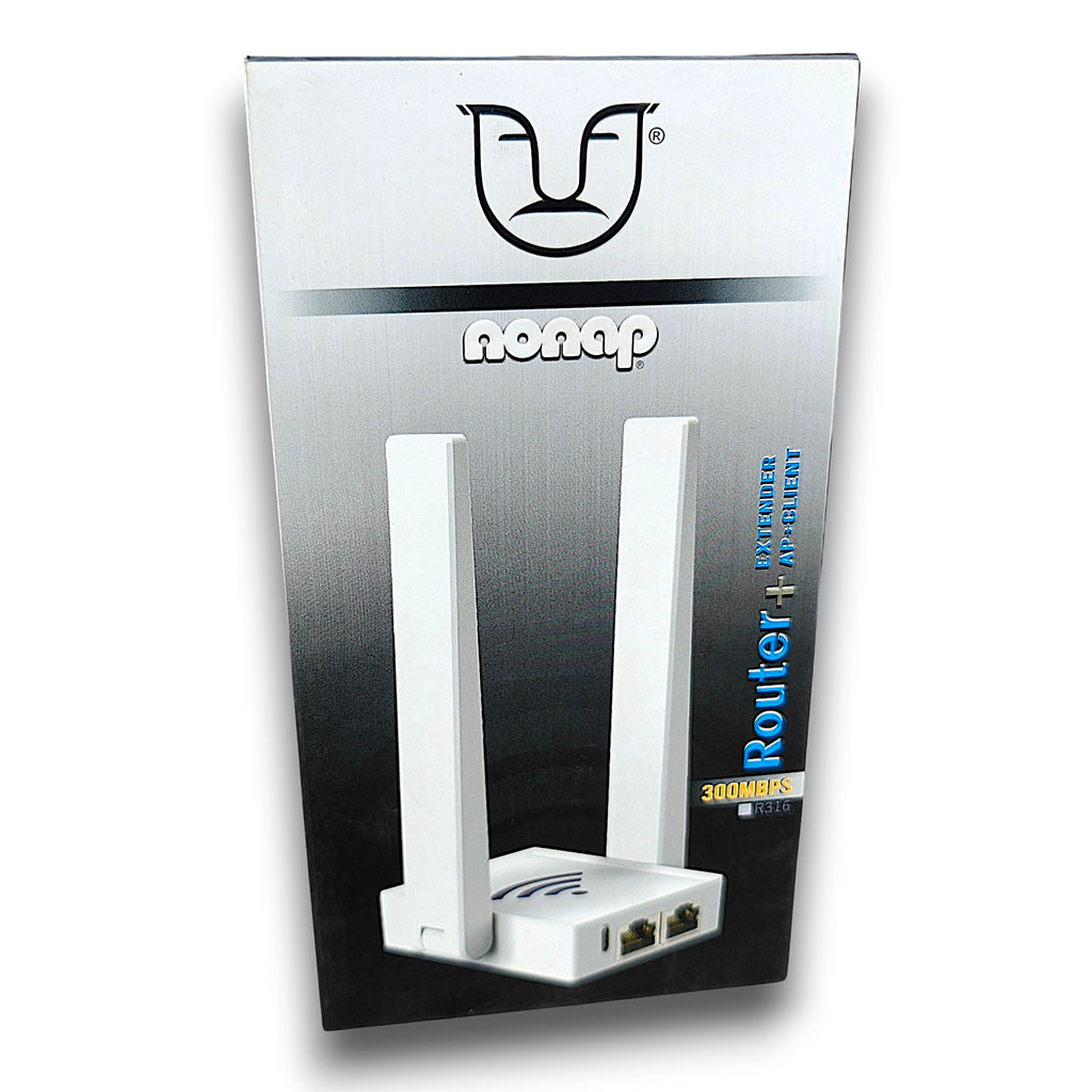 Routeur / Répéteur WiFi Nonap R316 - 300 Mbps (3-en-1)