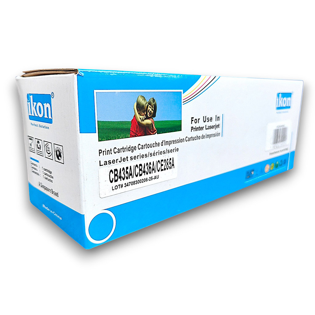 Toner Compatible HP 85A / 35A / 36A - Ikon (Noir)