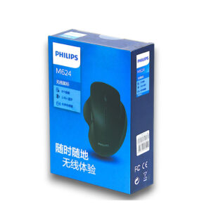 Souris Ergonomique Sans-Fil Philips M624 (Bluetooth + 2.4Ghz)