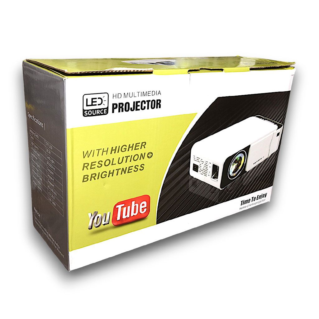 Vidéoprojecteur LED Multimédia HD (Smart TV & YouTube) – Image 2