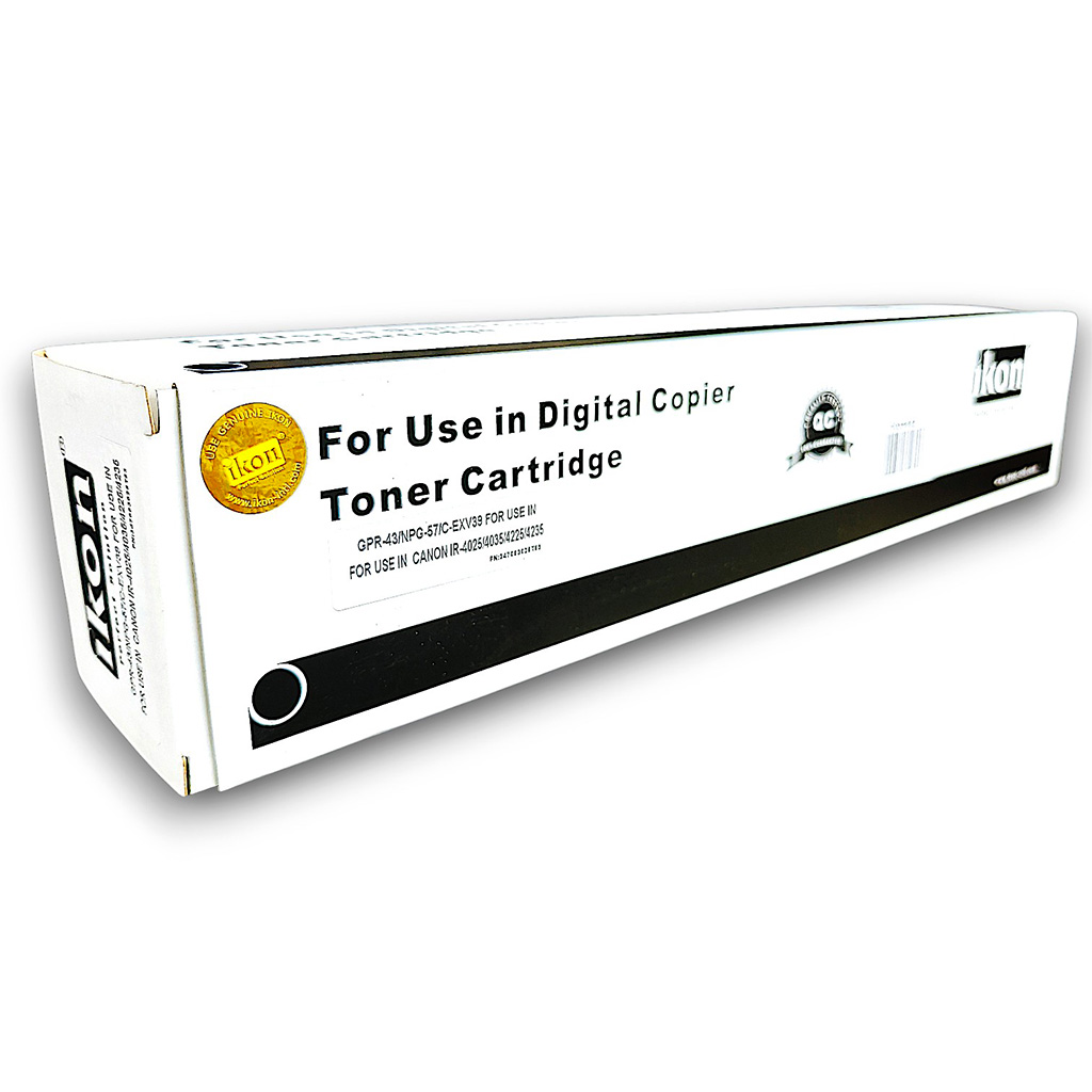 Cartouche Toner Ikon Compatible Canon C-EXV39 (Noir)