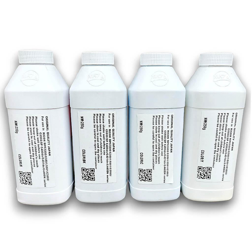 Poudre de Recharge Toner Ricoh MPC - 250g (Couleurs au choix)