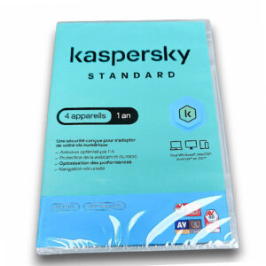 Licence Kaspersky Standard (4 Appareils / 1 An)