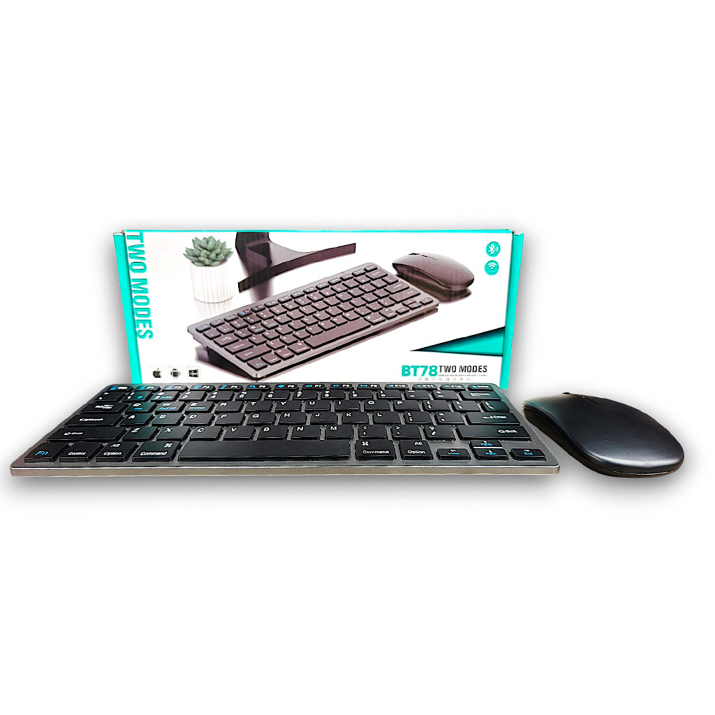 Kit Clavier & Souris Sans Fil (Double Mode Bluetooth + USB) – Image 2