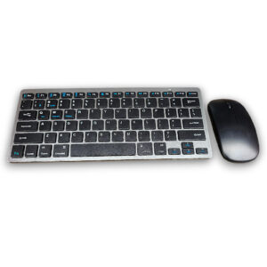 Kit Clavier & Souris Sans Fil (Double Mode Bluetooth + USB)