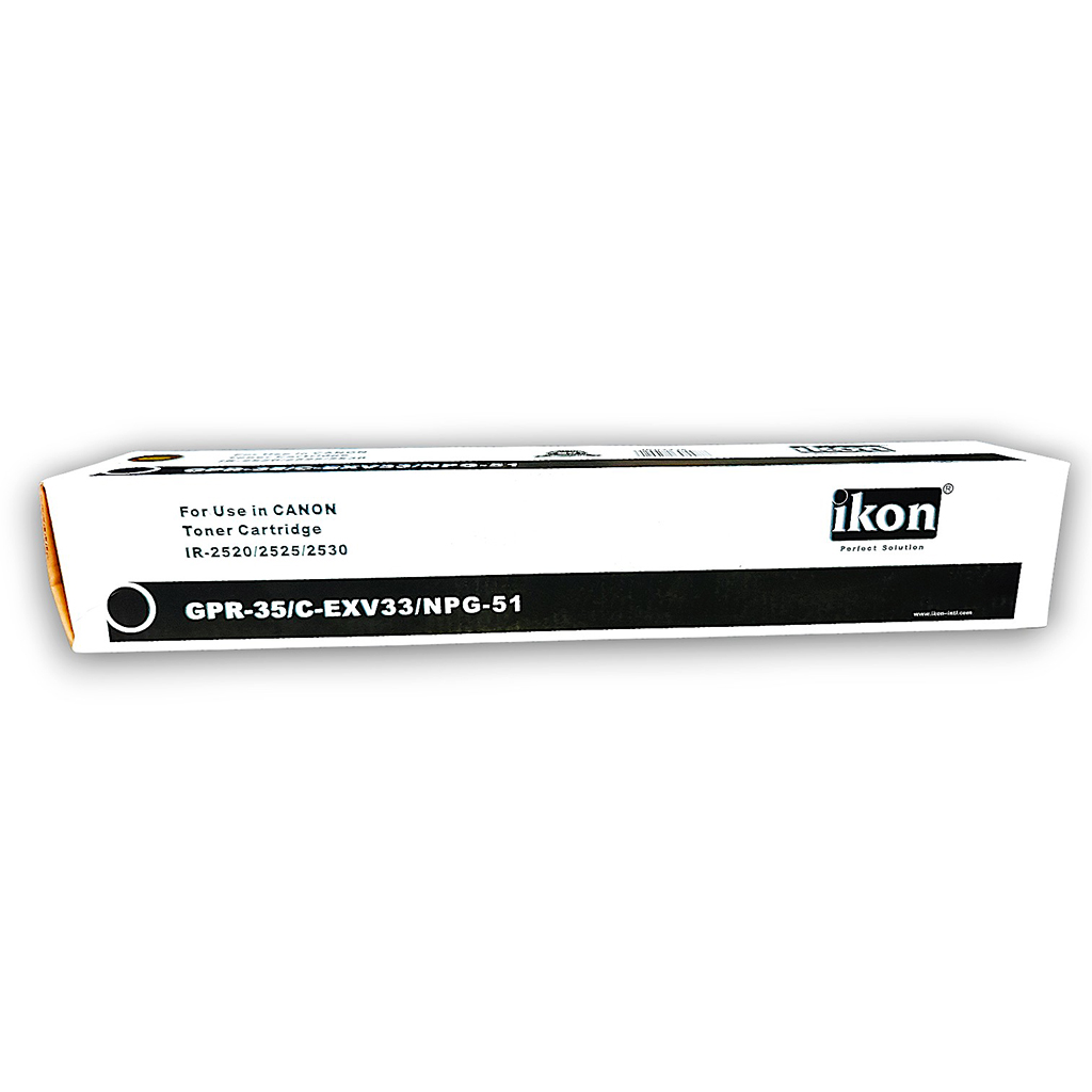 Cartouche Toner Ikon Compatible Canon C-EXV33 (Noir)
