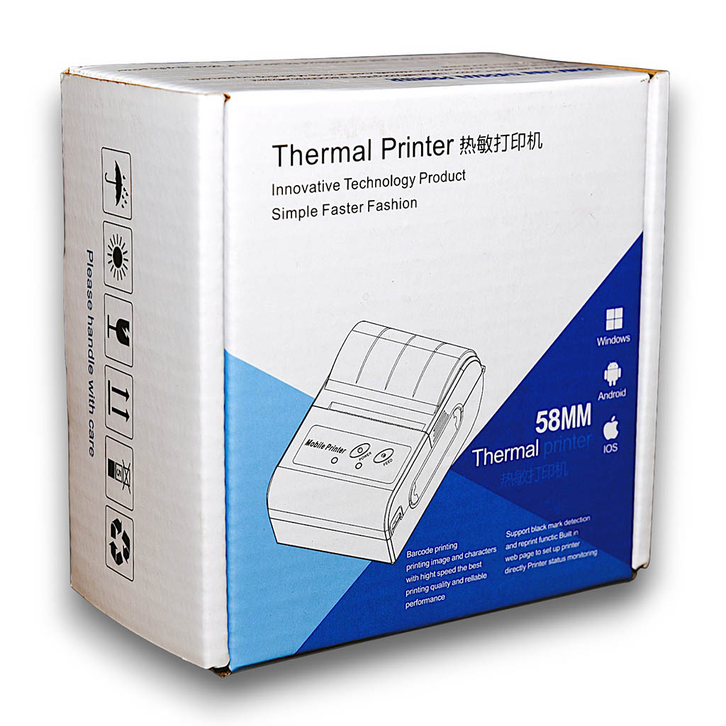 Imprimante Thermique Portable 58mm Bluetooth (Reçus & Factures) – Image 2