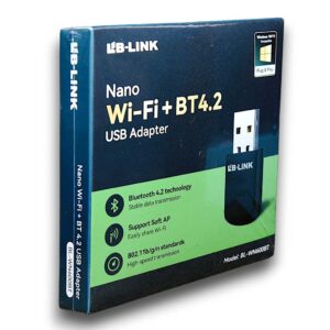 Adaptateur USB Nano Wi-Fi & Bluetooth LB-LINK (2-en-1)