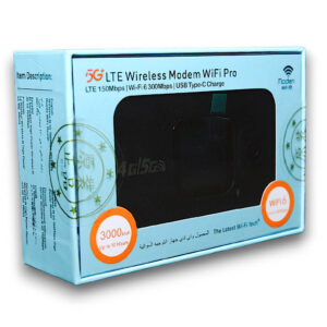 Modem Routeur MiFi 4G LTE Portable (Wi-Fi 6, 3000mAh)