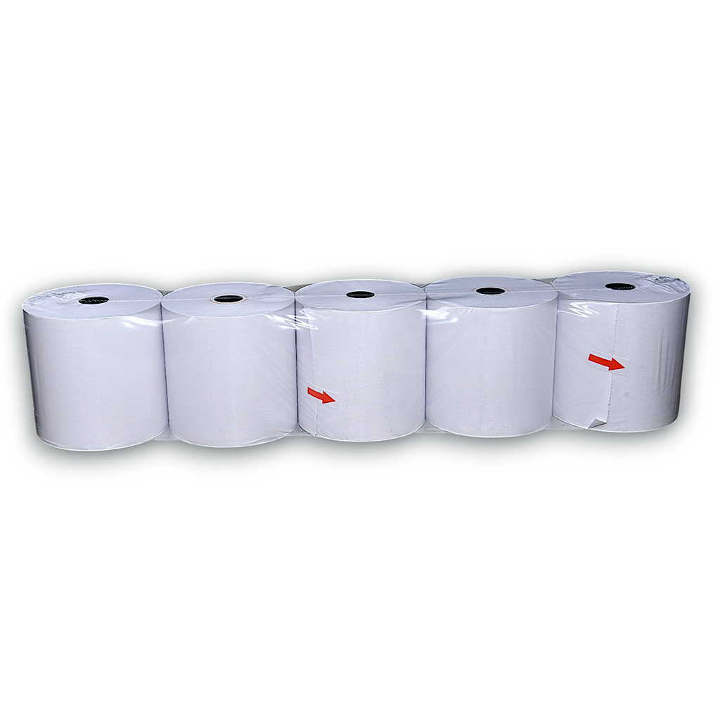 Pack 5 Rouleaux Papier Thermique pour Caisse (80mm) – Image 2