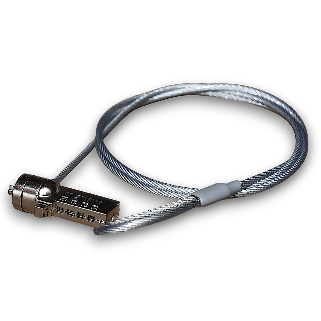 Câble Antivol pour Ordinateur Portable (Verrouillage à Code) – Image 2