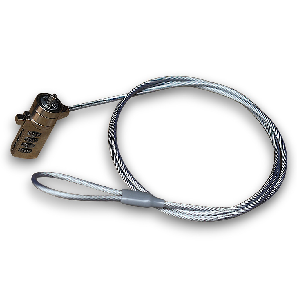 Câble Antivol pour Ordinateur Portable (Verrouillage à Code)