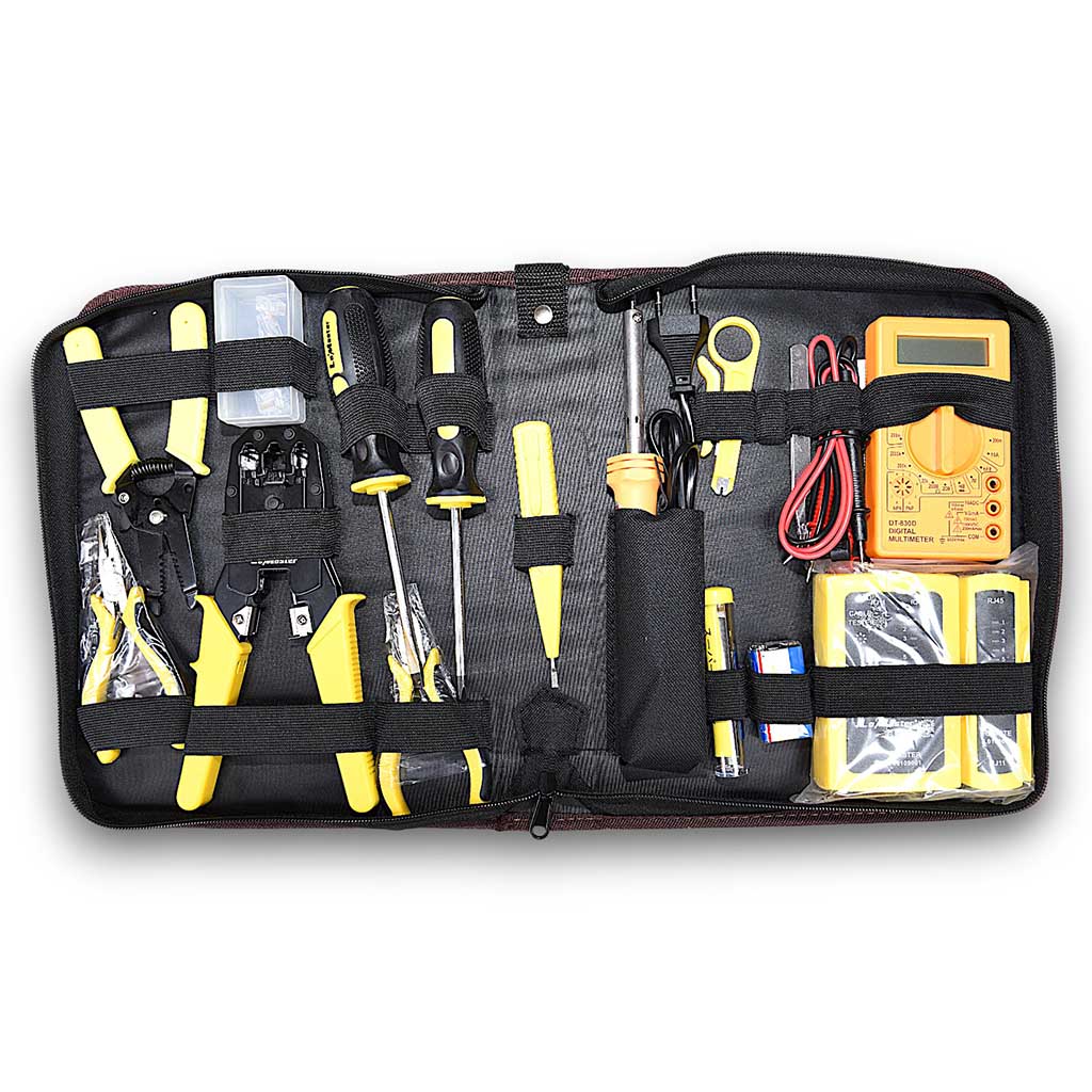 Kit de Maintenance Réseau 15 Pièces LO'MASTER