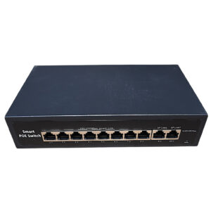 Switch Smart PoE 8 Ports (+ 2 Ports Uplink Gigabit)