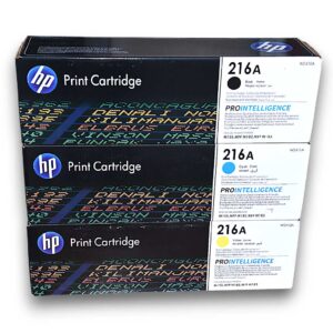 Cartouche de Toner HP 216A (Noir & Couleurs)