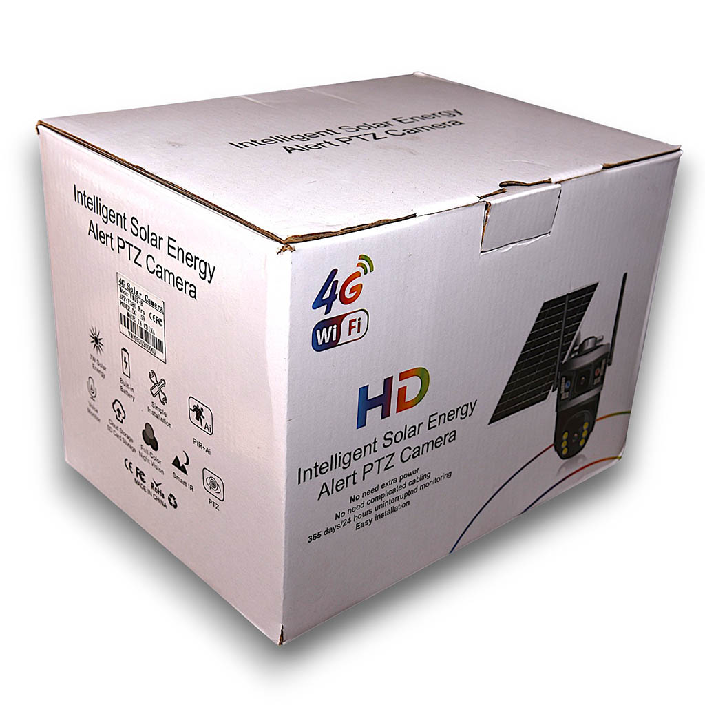 Caméra Solaire Autonome 4G/WiFi PTZ (Extérieur)