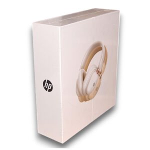 Casque Sans Fil HP Premium - Design Pliable (Blanc/Beige)